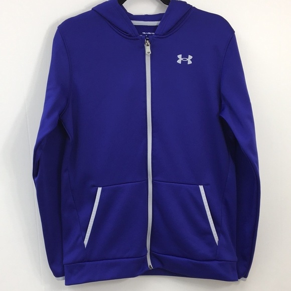 Under Armour Other - Under Armour Girls Zipper Sweatshirt Size XL EXCELLENT